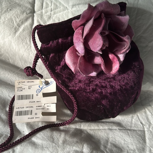 NWT Women’s vintage BLAIR DELMONICO  drawstring purse - Picture 6 of 6